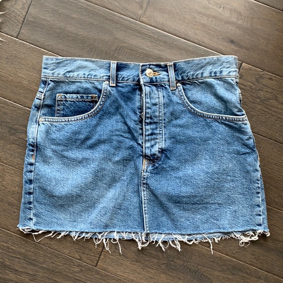 Denim mini skirt - Picture 1 of 4